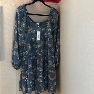 Baltic Born Blue Floral Dress